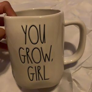 Rae Dunn plant mug